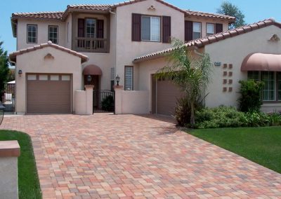 Angelus Antique Cobble Paver Driveway Genesis Stoneworks