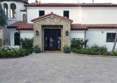 Genesis Stoneworks Paver Driveway Angelus slate stone sand stone mocha