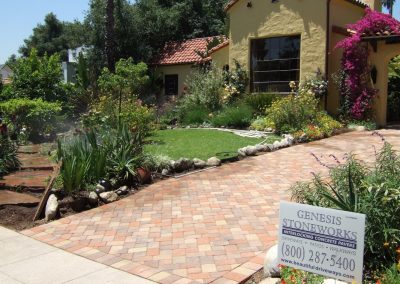 Genesis Stoneworks Paver Driveway antique cobble I pattern