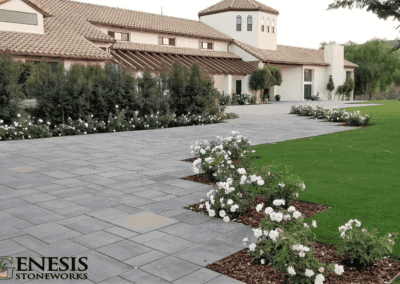 Genesis Stoneworks Paseo Driveway Pavers & Artificial Turf Installation