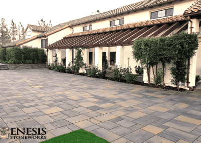 Genesis Stoneworks Paseo Driveway Pavers Installation