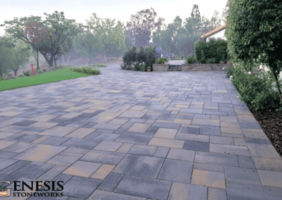 Genesis Stoneworks Paseo Driveway Pavers & Walls Installation