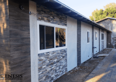 Genesis Stoneworks Stone Veneer Installation 2