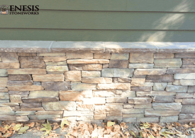 Genesis Stoneworks Stone Veneer Installation 9