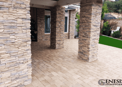 Genesis Stoneworks Stone Veneer, Patio Pavers, & Artificial Turf Installation