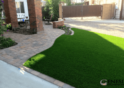 Genesis Stoneworks Artificial Turf Front SN