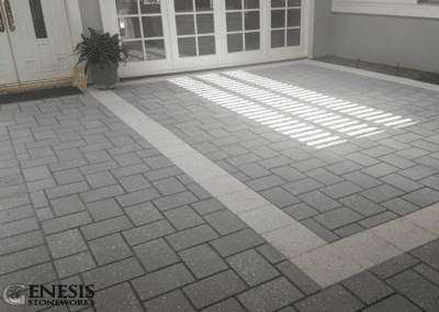 Genesis Stoneworks Artistic Pavers Patio Installation