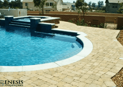 Genesis Stoneworks Castle Cobble SS Pool Deck Pavers