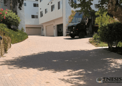 Genesis Stoneworks Commercial Apartment Driveway Pavers