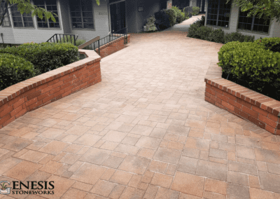 Genesis Stoneworks Commercial Executive Plaza Walkway Pavers