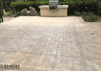 Genesis Stoneworks Commercial Patio Pavers Under Patio Cover