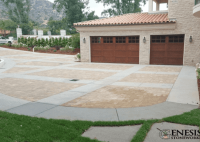 Genesis Stoneworks Concrete Borders & Inlays