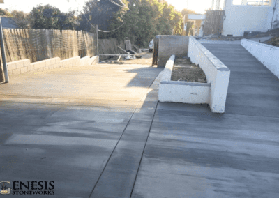 Genesis Stoneworks Concrete Driveway & Entryway