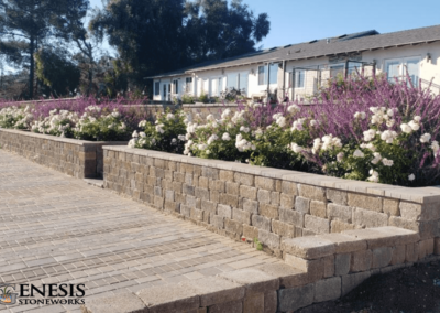 Genesis Stoneworks CMU Block Walls, Pavers & Artificial Turf