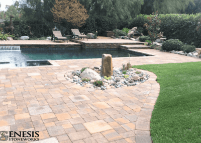 Genesis Stoneworks Courtyard 5 Piece Pool Deck Pavers Install