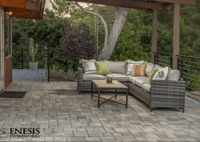 Genesis Stoneworks Courtyard Patio Pavers in Greys