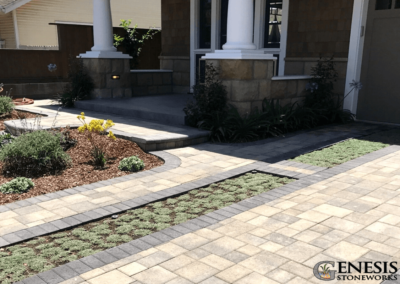 Genesis Stoneworks Courtyard Paver Walkways