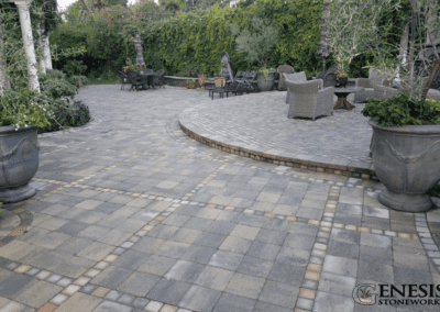 Genesis Stoneworks Custom Patio Paver Installation