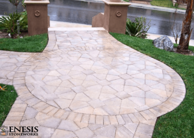 Genesis Stoneworks Custom Paver Walkways in Bishops Hat