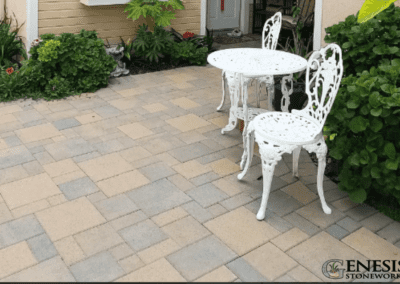 Genesis Stoneworks Front Entry Patio Pavers