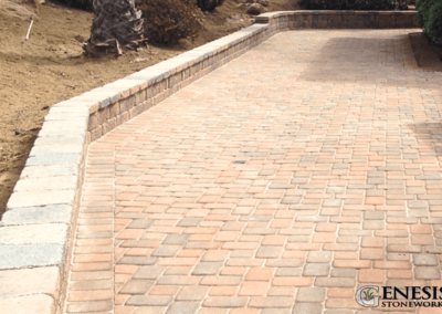 Genesis Stoneworks Garden Wall & AC Paver Patio