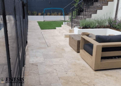 Genesis Stoneworks Natural Stone Patio Pavers & Turf