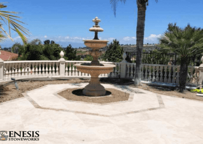 Genesis Stoneworks Natural Stone Paver Patio Install