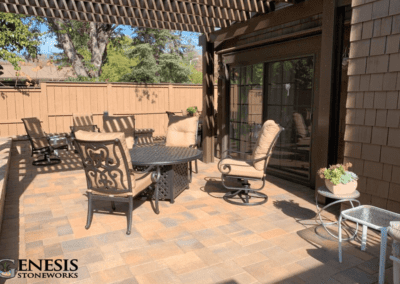 Genesis Stoneworks Patio Paver & Rustic Wall Install