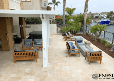 Genesis Stoneworks Patio Travertine Pavers