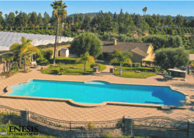 Genesis Stoneworks Patterned Pool Deck Pavers