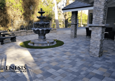 Genesis Stoneworks Paver Patio, Stone Veneer, Walls Installation