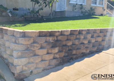 Genesis Stoneworks Planter Retaining Wall SSM