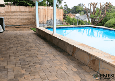 Genesis Stoneworks Pool Deck Pavers Installation
