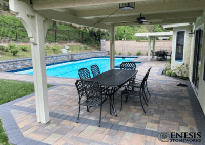 Genesis Stoneworks Pool Deck Pavers & Stone Veneer