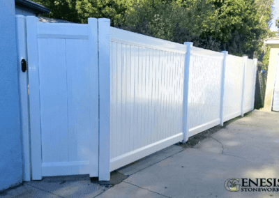 Genesis Stoneworks Privacy Vinyl Fence 2