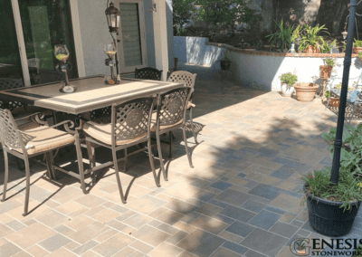 Genesis Stoneworks Random Pattern Patio Paver Installation