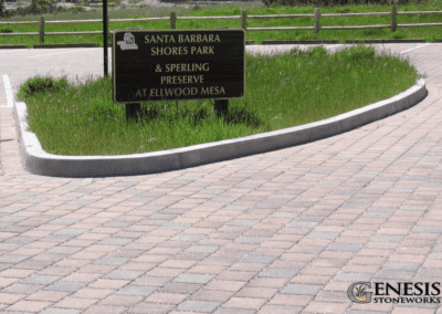 Genesis Stoneworks SB Preserve Park Lot Permeable Pavers