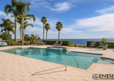 Genesis Stoneworks Shellock Pavers Pool Deck