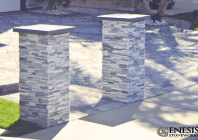 Genesis Stoneworks Stone Veneer Pilasters, & Pavers