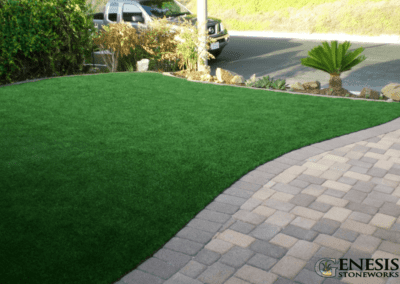 Genesis Stoneworks Synthetic Turf & Pavers