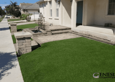 Genesis Stoneworks Turf, Pavers, & Walls Installation C