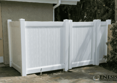 Genesis Stoneworks Vinyl Privacy Fence & Gate