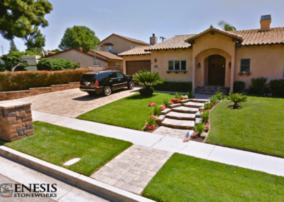 Genesis Stoneworks Walkway & Driveway Pavers, Garden Walls, & Pilaster Mailbox