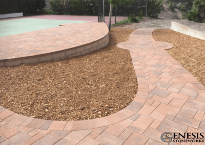 Genesis Stoneworks Walkway & Patio Pavers, Mulch