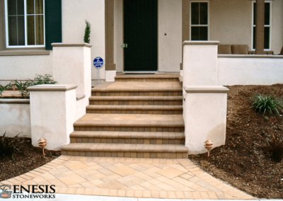 Genesis Stoneworks Walkway Pavers, Steps, Pilasters, & Walls