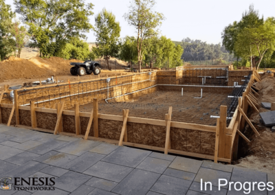 Genesis Stoneworks GBS New Pool & Spa Excavation