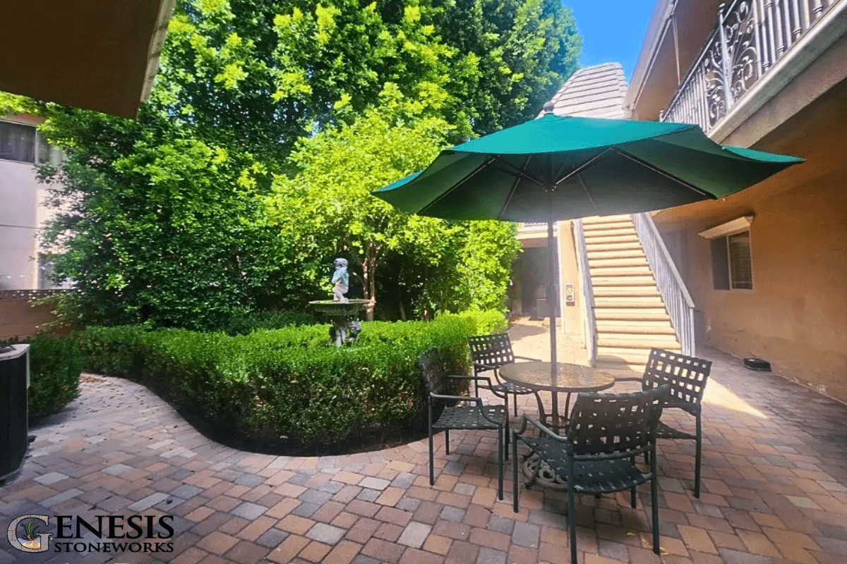 Genesis Stoneworks Burbank Patio Pavers Installation