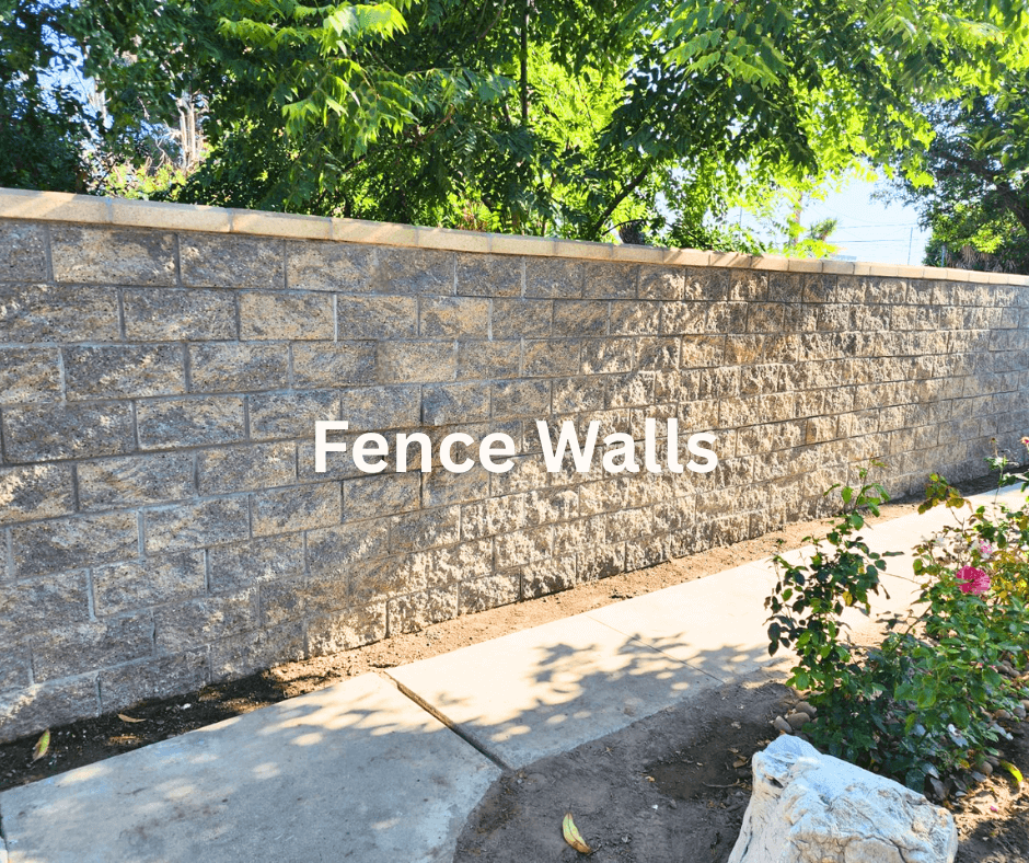 Masonry Fence Wall Masonry Fence Wall