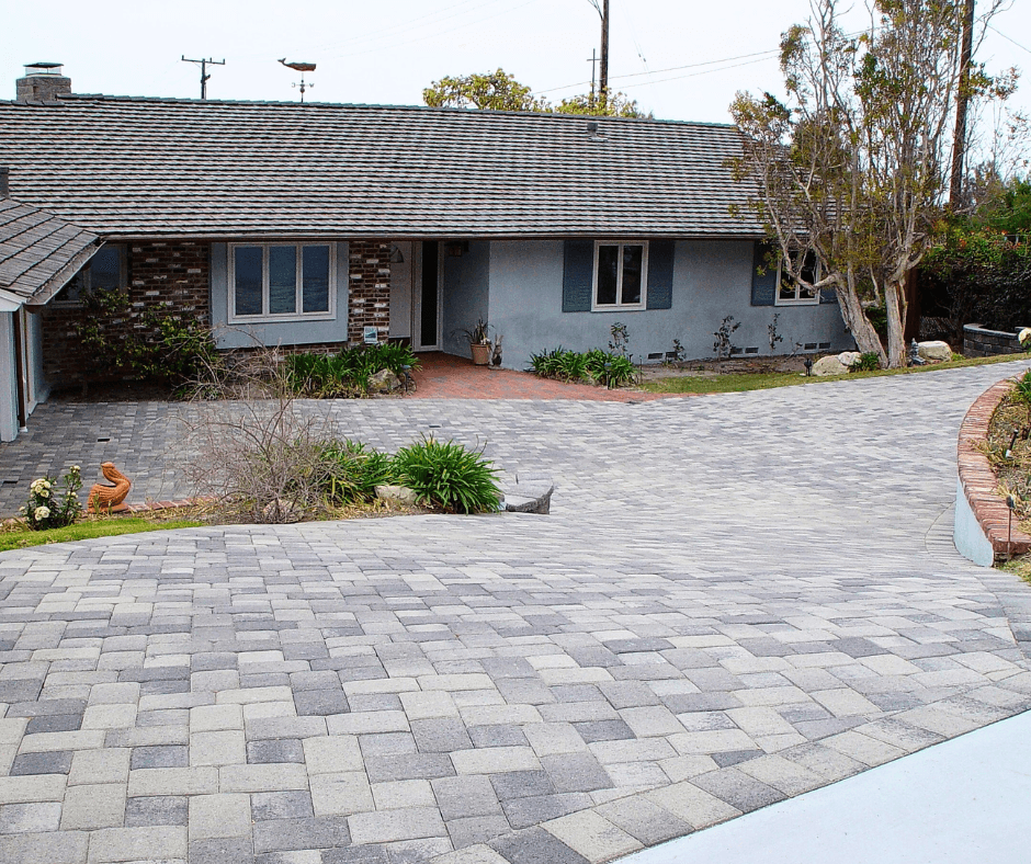 After Paver Driveway Installation Rancho Palos Verdes 