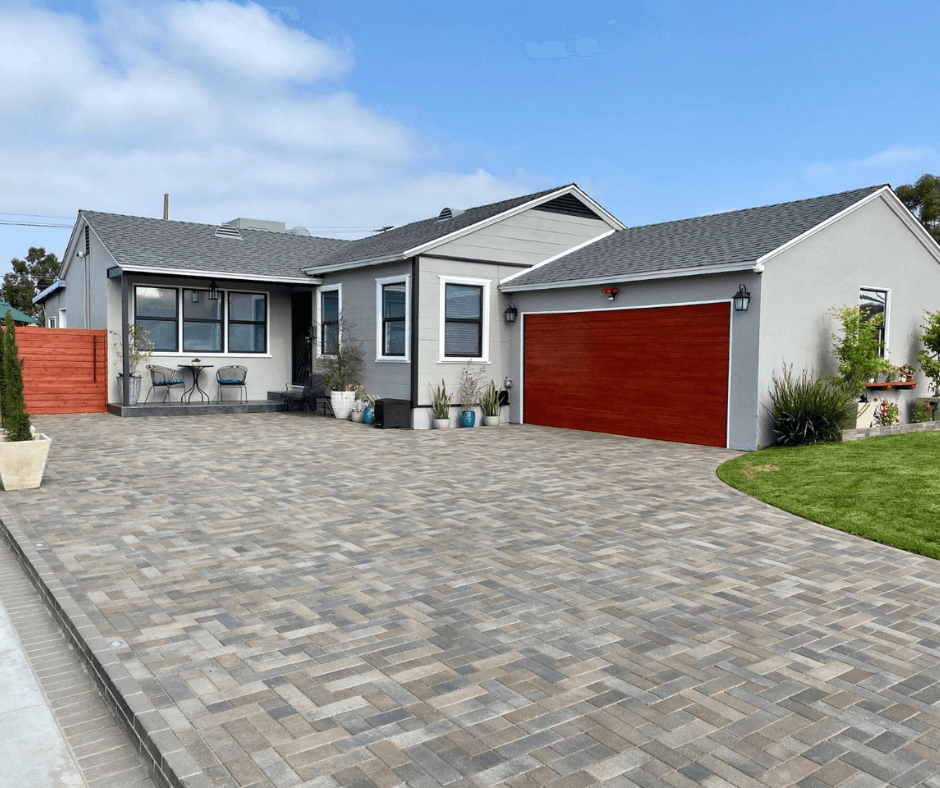 Driveway Installation Project - After 
